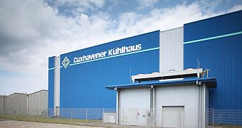 El suministro de energía para este almacén frigorífico en Cuxhaven está controlado por la central eléctrica virtual